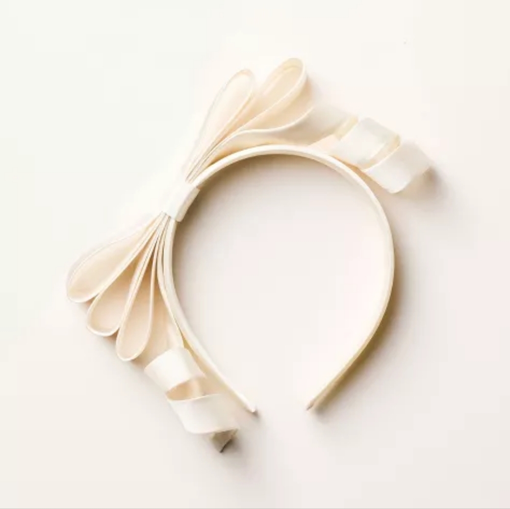 Kate Spade Ribbon Bow Headband NWT